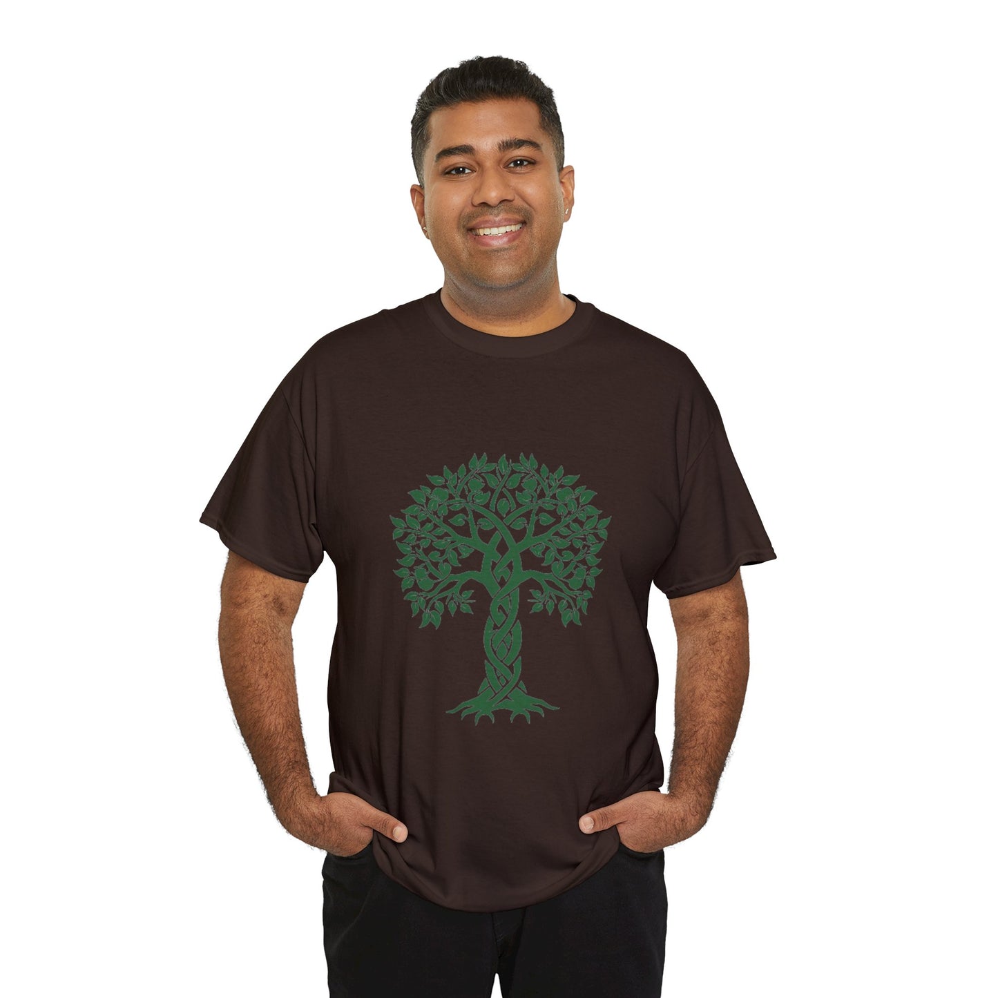 Celtic Tree Unisex Heavy Cotton Tee