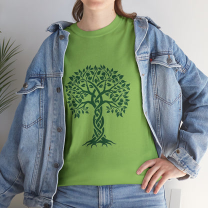 Celtic Tree Unisex Heavy Cotton Tee