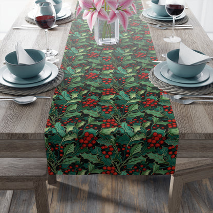 Holly Table Runner (Cotton, Poly)