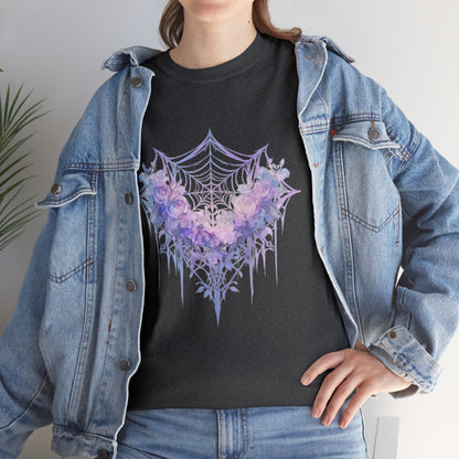 Web Heart Unisex Heavy Cotton Tee