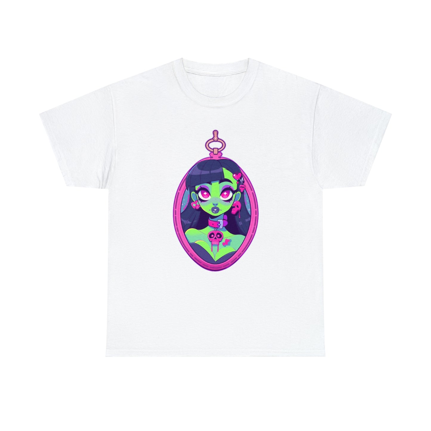 Zombie Locket Unisex Heavy Cotton Tee
