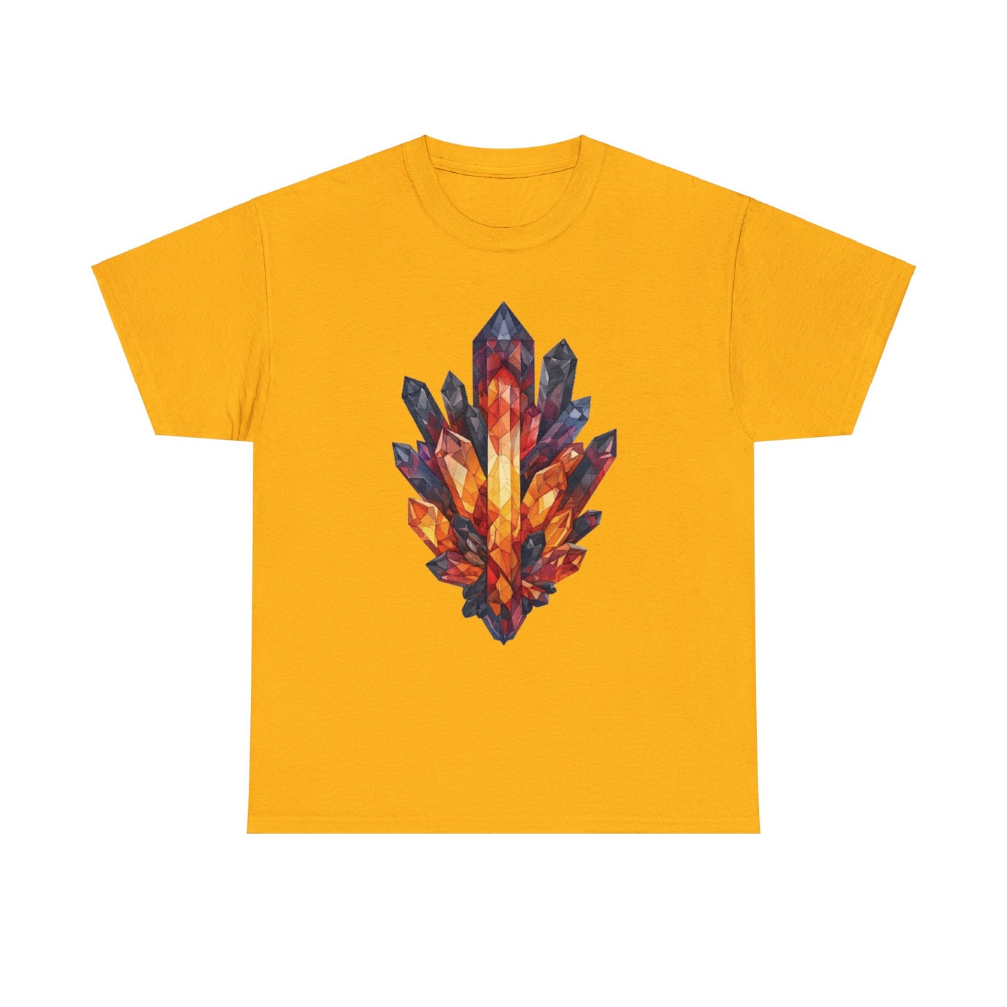 Volcanic Crystal Cluster Unisex Heavy Cotton Tee