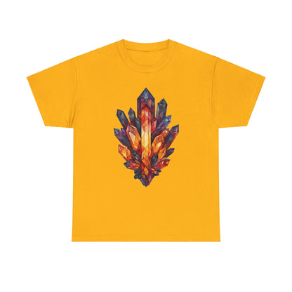 Volcanic Crystal Cluster Unisex Heavy Cotton Tee