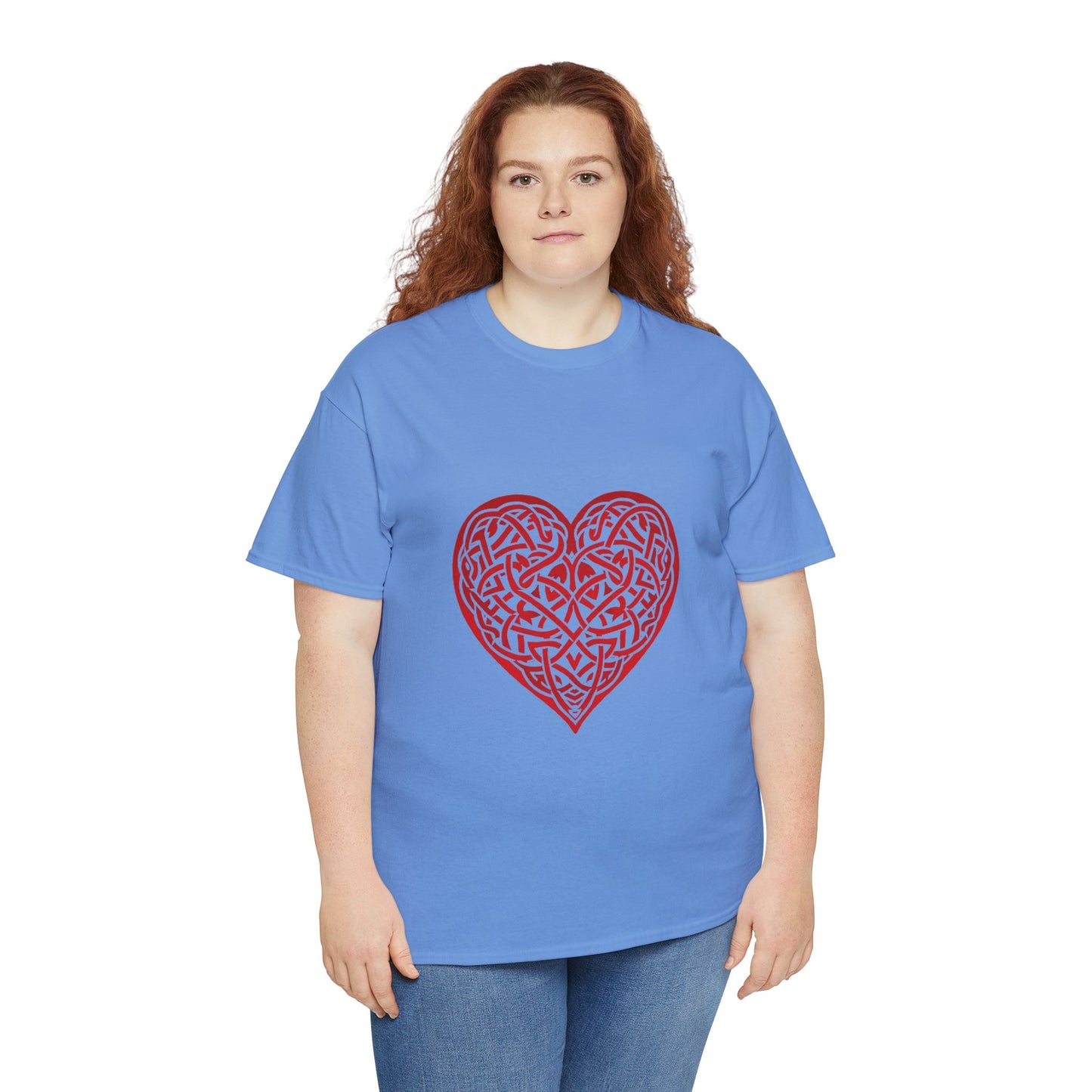 Celtic Heart Unisex Heavy Cotton Tee
