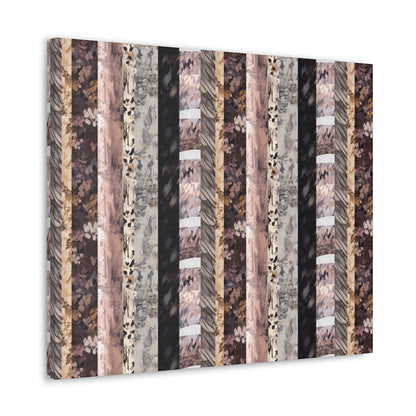 Textured Stripes Canvas Gallery Wrap