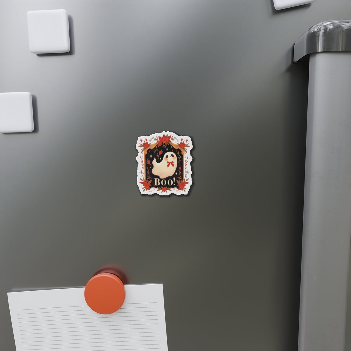 Boo! Die-Cut Magnets