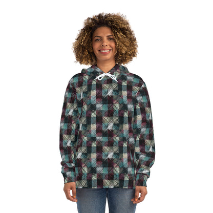 Grunge Plaid Fashion Hoodie (AOP)