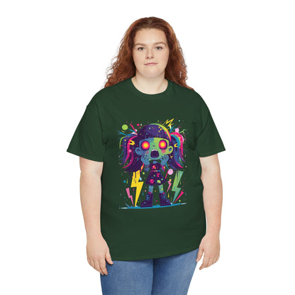 Electrified Zombie Unisex Heavy Cotton Tee