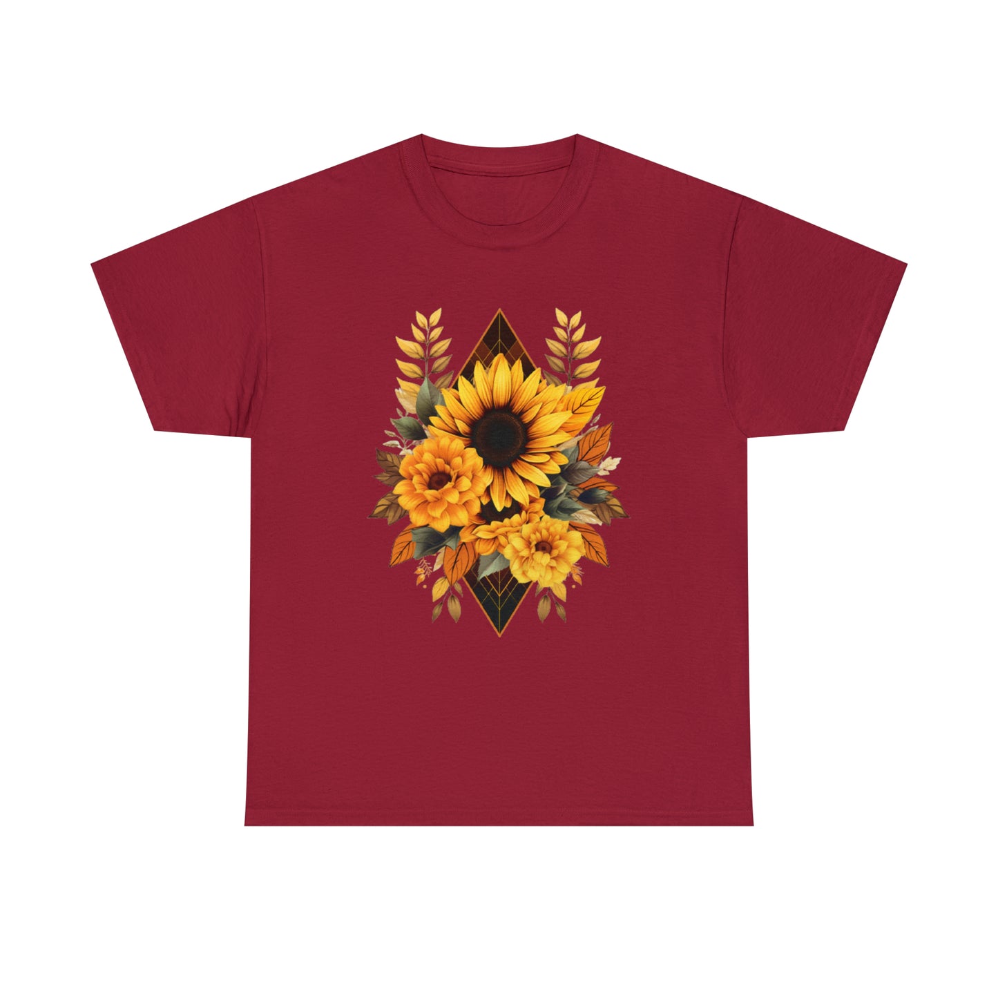 Sunflowers Unisex Heavy Cotton Tee