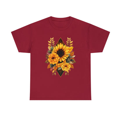 Sunflowers Unisex Heavy Cotton Tee