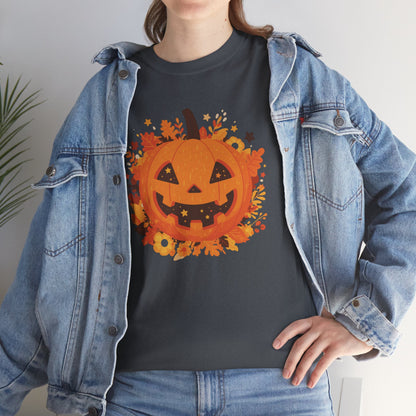 Jack-O-Lantern Unisex Heavy Cotton Tee