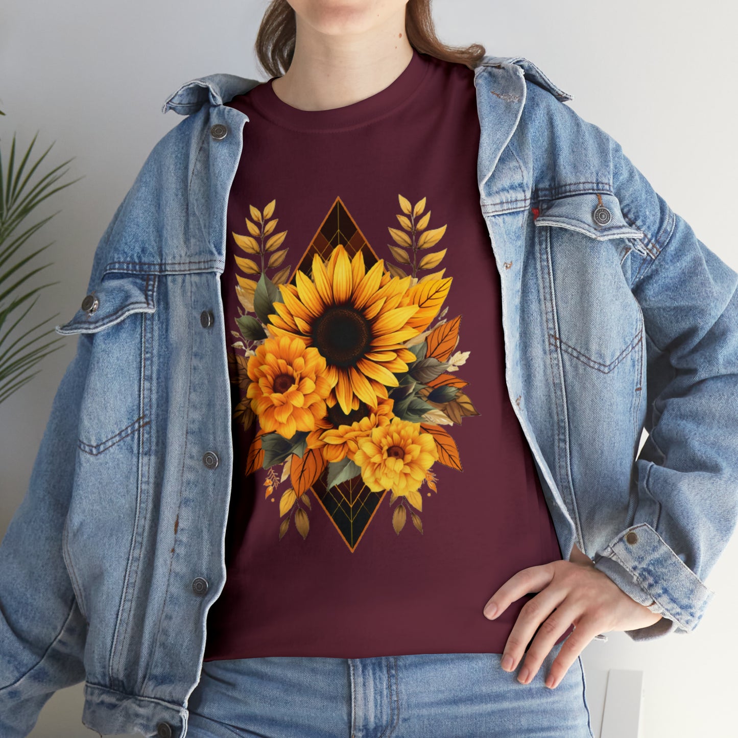 Sunflowers Unisex Heavy Cotton Tee