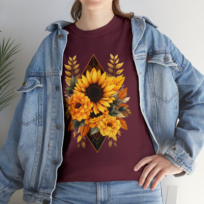 Sunflowers Unisex Heavy Cotton Tee