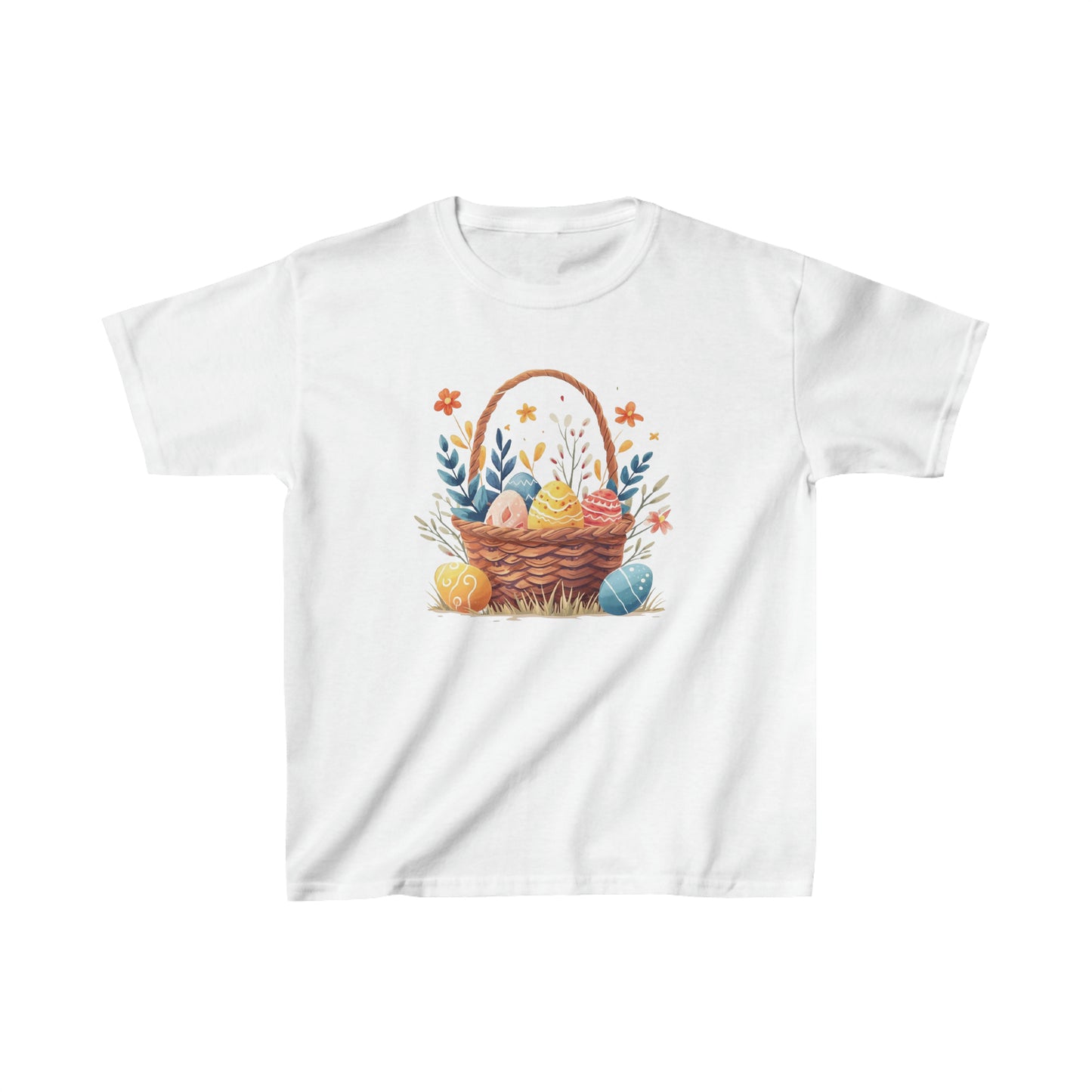 Easter Basket Kids Heavy Cotton™ Tee