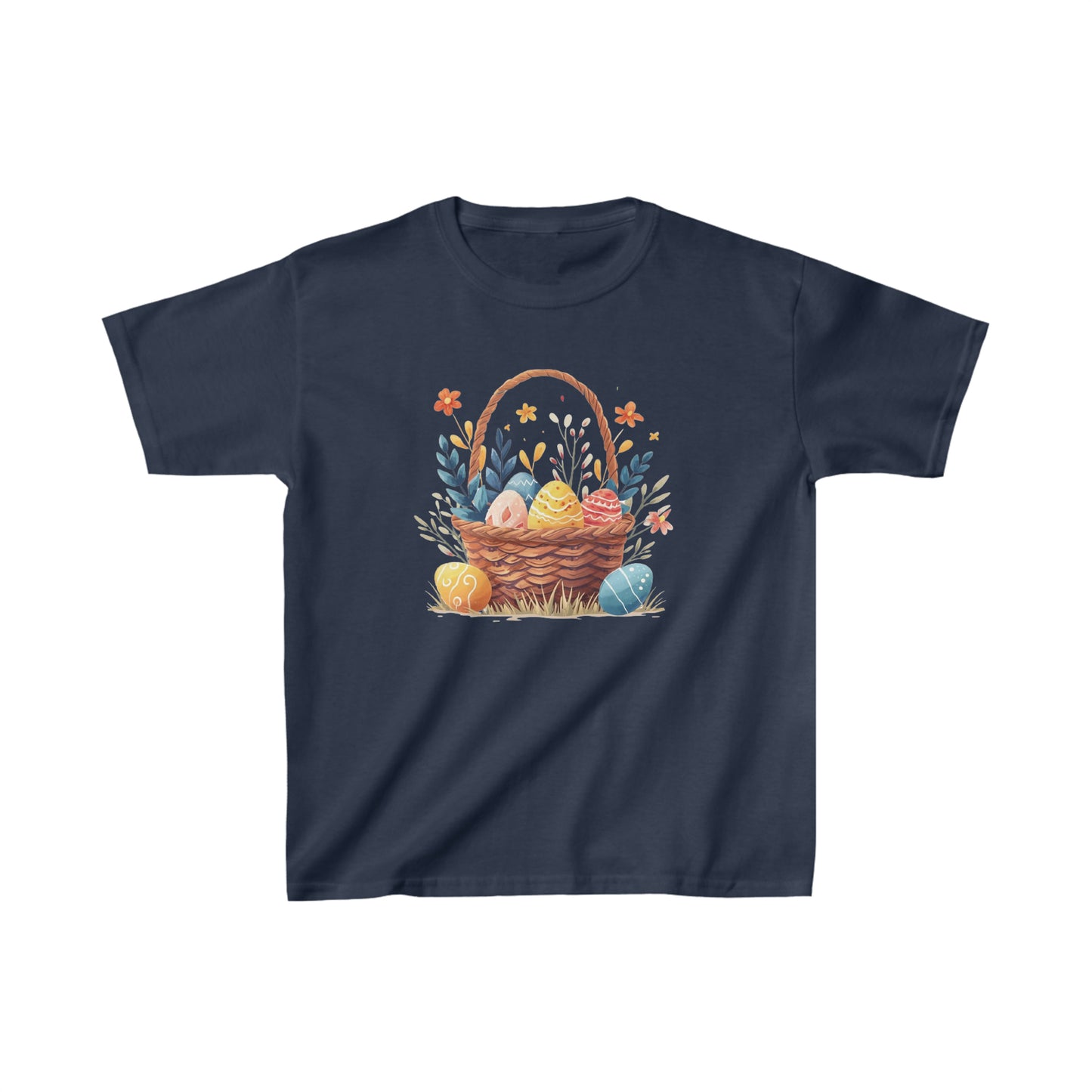 Easter Basket Kids Heavy Cotton™ Tee