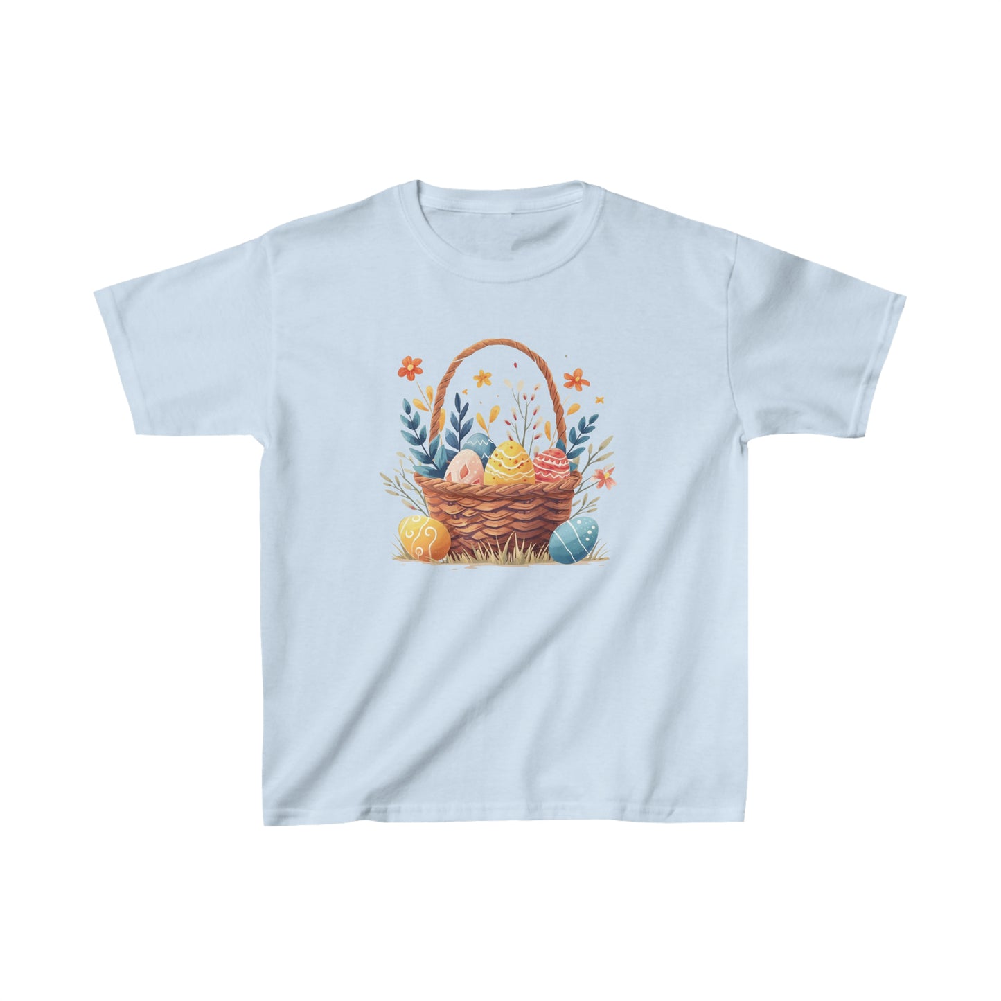 Easter Basket Kids Heavy Cotton™ Tee