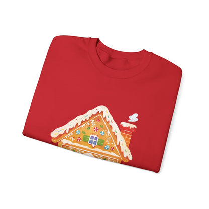 Gingerbread House Unisex Heavy Blend™ Crewneck Sweatshirt