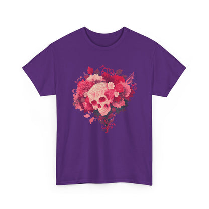 Skull Bouquet Unisex Heavy Cotton Tee