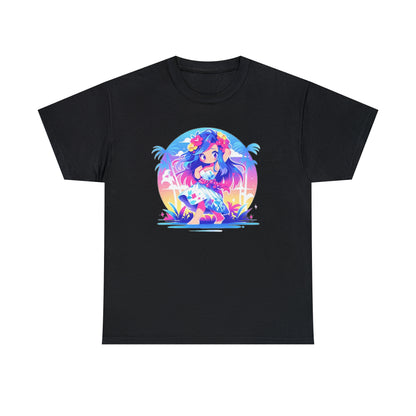 Hula Girl Unisex Heavy Cotton Tee