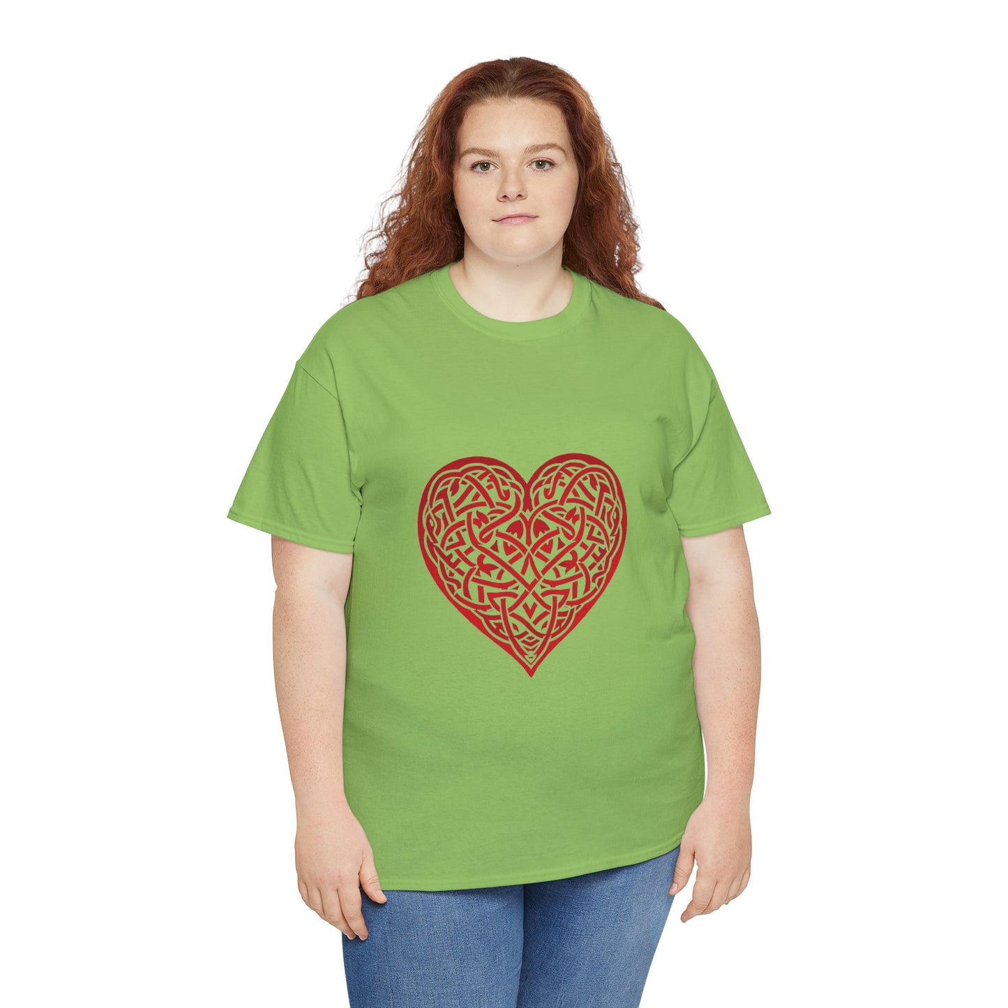 Celtic Heart Unisex Heavy Cotton Tee