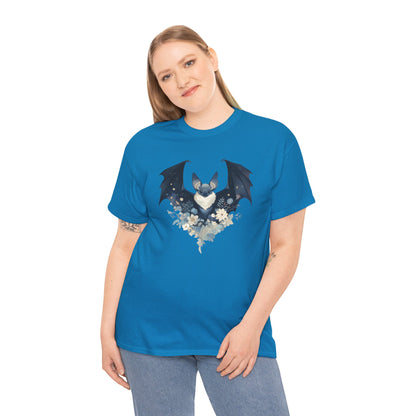 Midnight Bat Unisex Heavy Cotton Tee