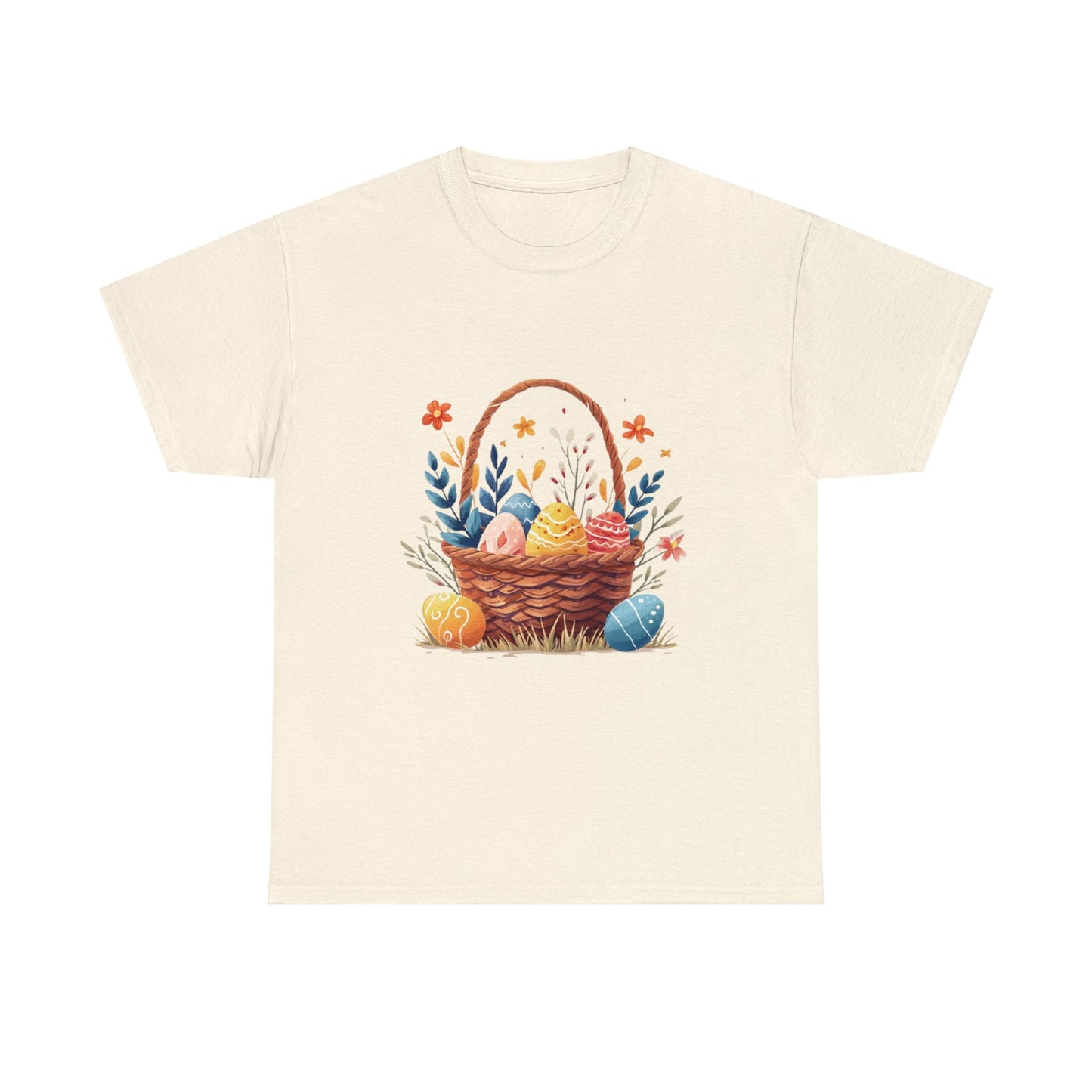 Easter Basket Unisex Heavy Cotton Tee