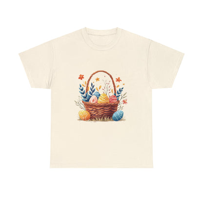 Easter Basket Unisex Heavy Cotton Tee