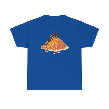 Candy Corn Cat Unisex Heavy Cotton Tee