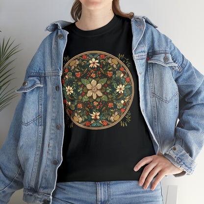 Druidic Mandala Unisex Heavy Cotton Tee