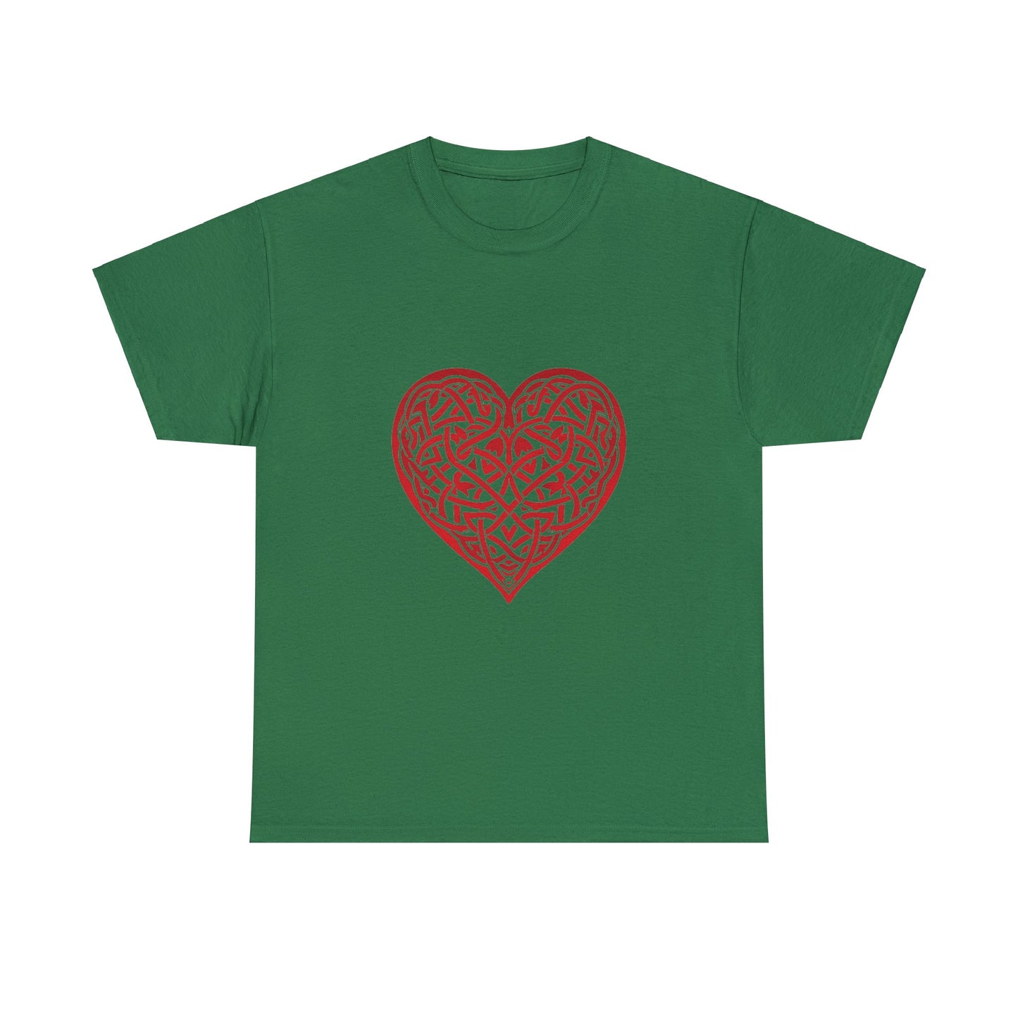 Celtic Heart Unisex Heavy Cotton Tee