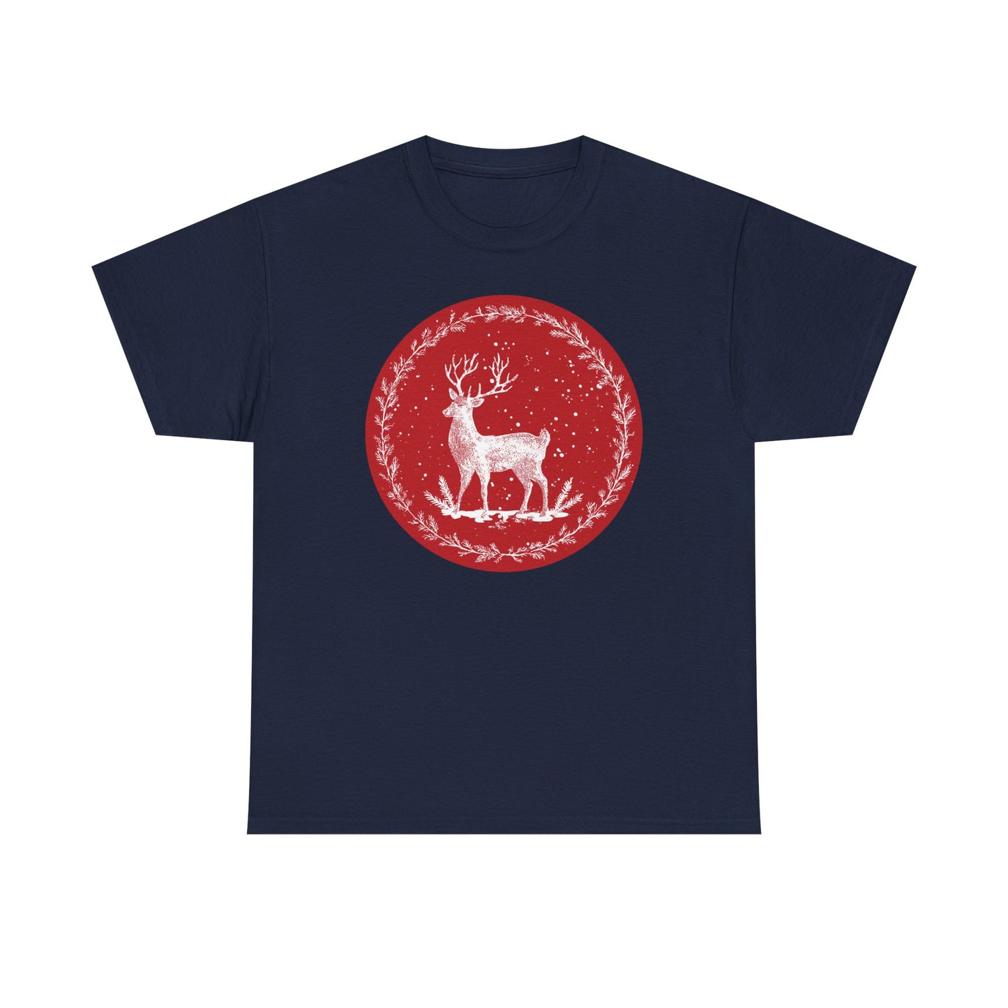 Rustic Deer Unisex Heavy Cotton Tee