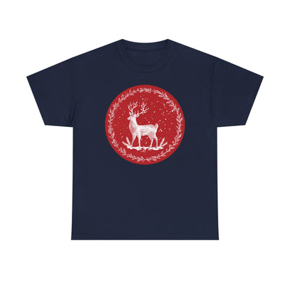 Rustic Deer Unisex Heavy Cotton Tee