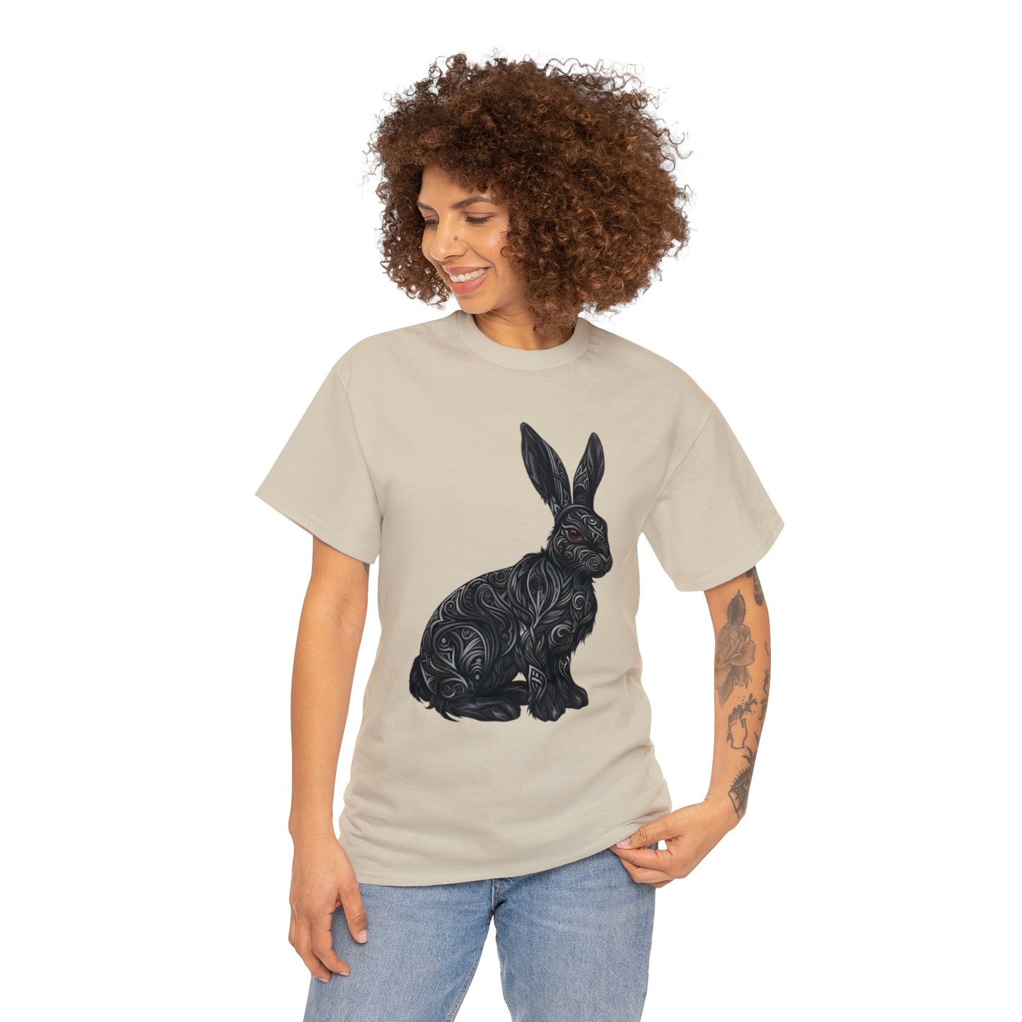 Rabbit Púca Unisex Heavy Cotton Tee