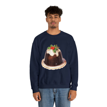 Christmas Pudding Unisex Heavy Blend™ Crewneck Sweatshirt