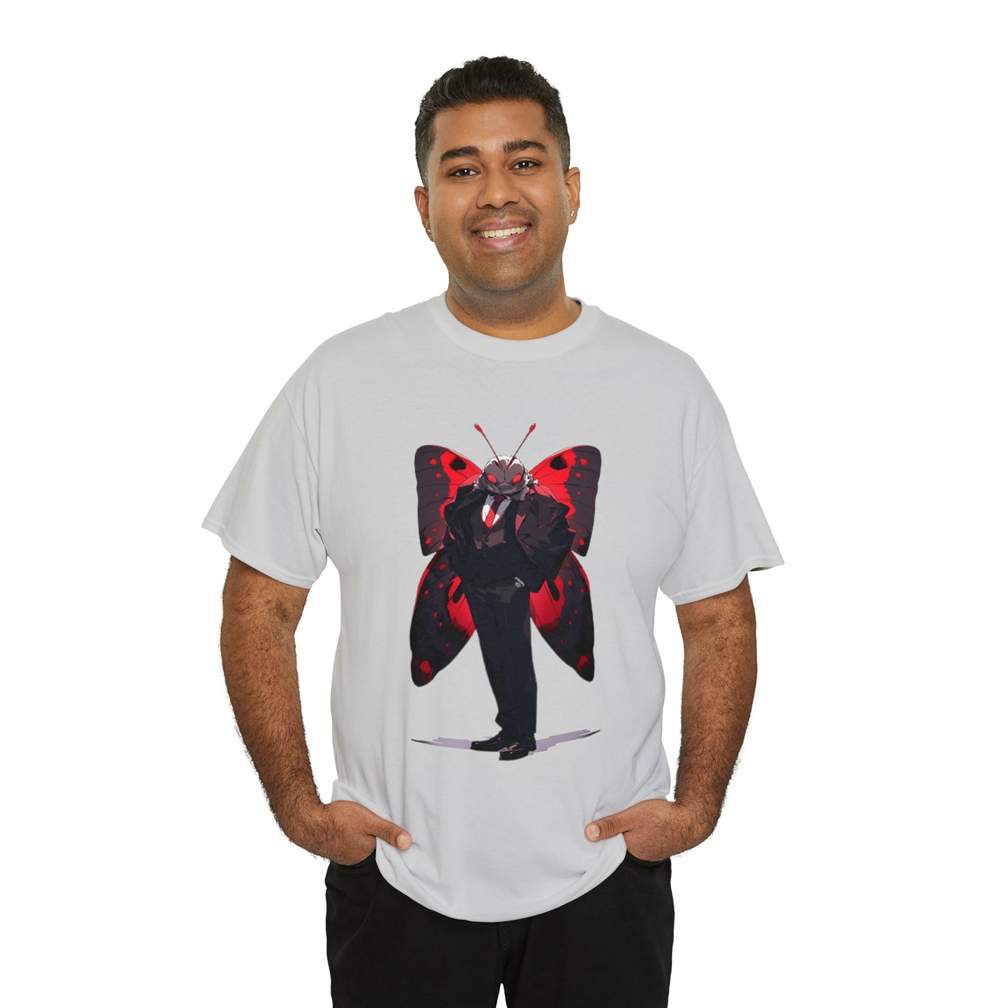 Mothman Unisex Heavy Cotton Tee
