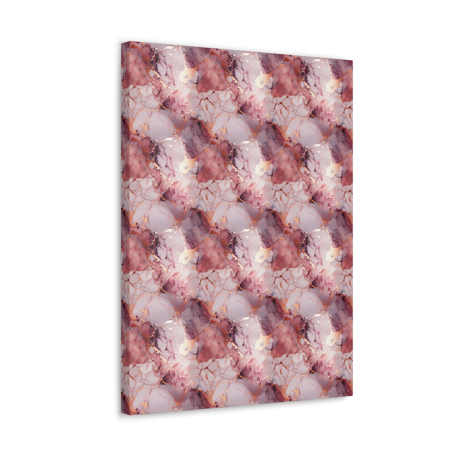Rose Gold Marble Canvas Gallery Wrap