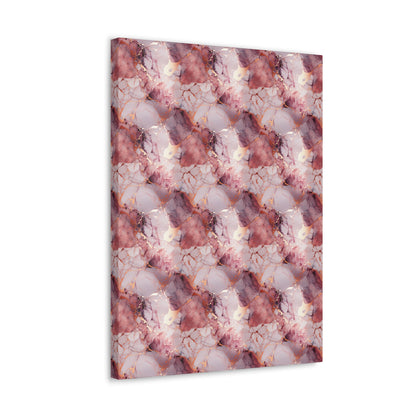Rose Gold Marble Canvas Gallery Wrap