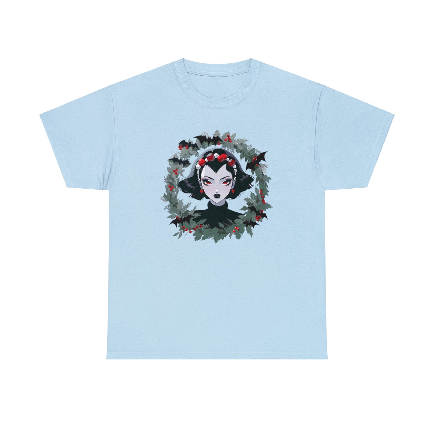 Vampire Wreath Unisex Heavy Cotton Tee