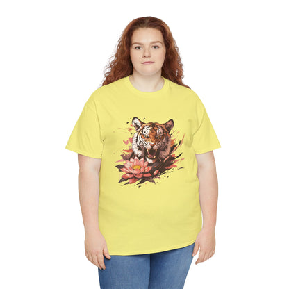 Lotus Tiger Unisex Heavy Cotton Tee