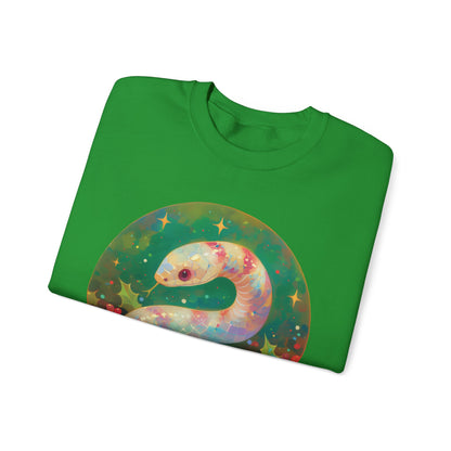Candy Stripe Snake Unisex Heavy Blend™ Crewneck Sweatshirt