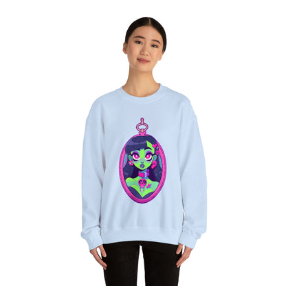 Zombie Locket Unisex Heavy Blend™ Crewneck Sweatshirt