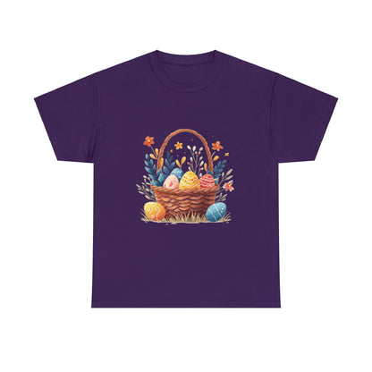 Easter Basket Unisex Heavy Cotton Tee