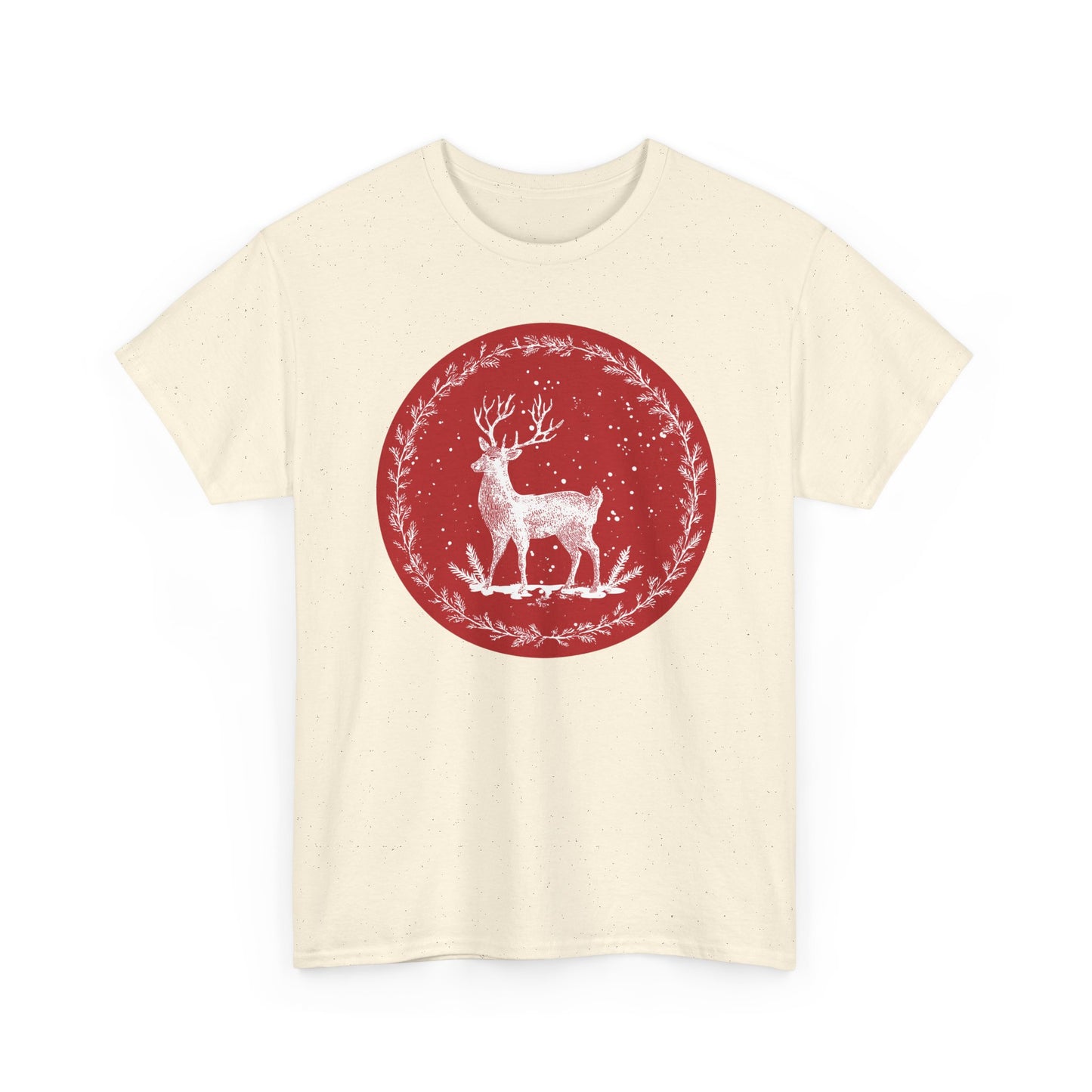 Rustic Deer Unisex Heavy Cotton Tee