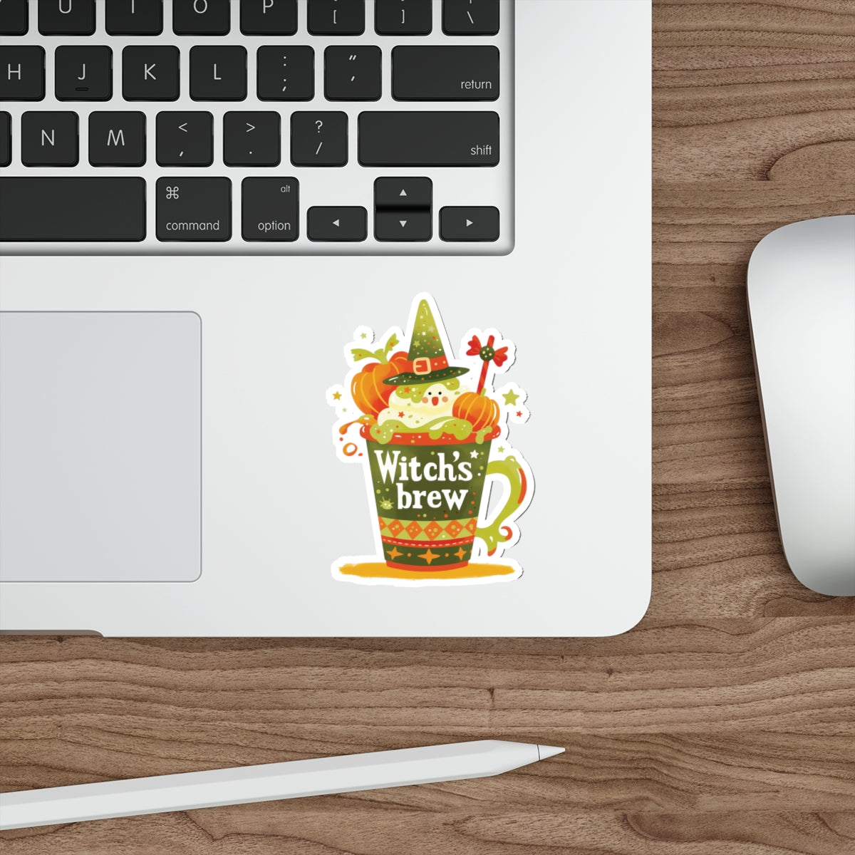 Witch's Brew Die-Cut Stickers