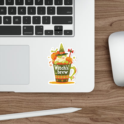 Witch's Brew Die-Cut Stickers