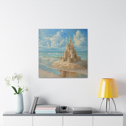 Sandcastle Canvas Gallery Wraps