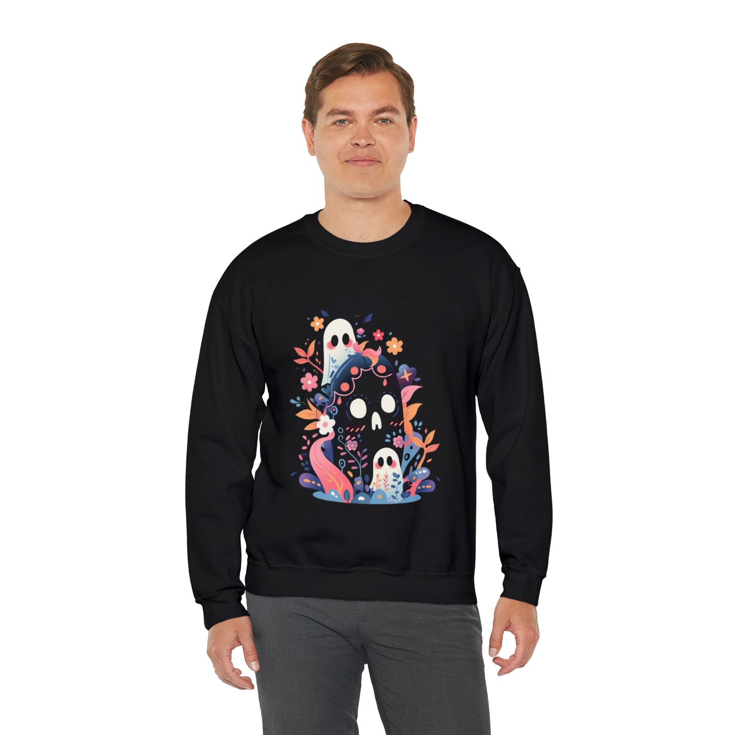 Ghosties Unisex Heavy Blend™ Crewneck Sweatshirt
