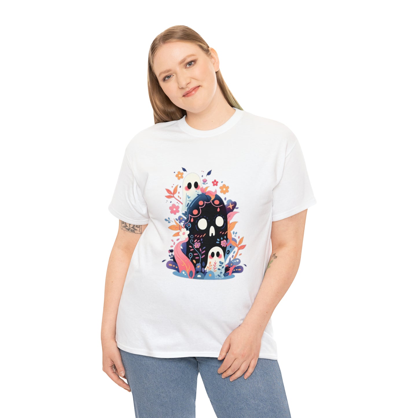 Ghosties Unisex Heavy Cotton Tee