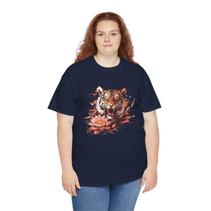 Lotus Tiger Unisex Heavy Cotton Tee