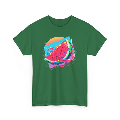 Summer Watermelon Unisex Heavy Cotton Tee